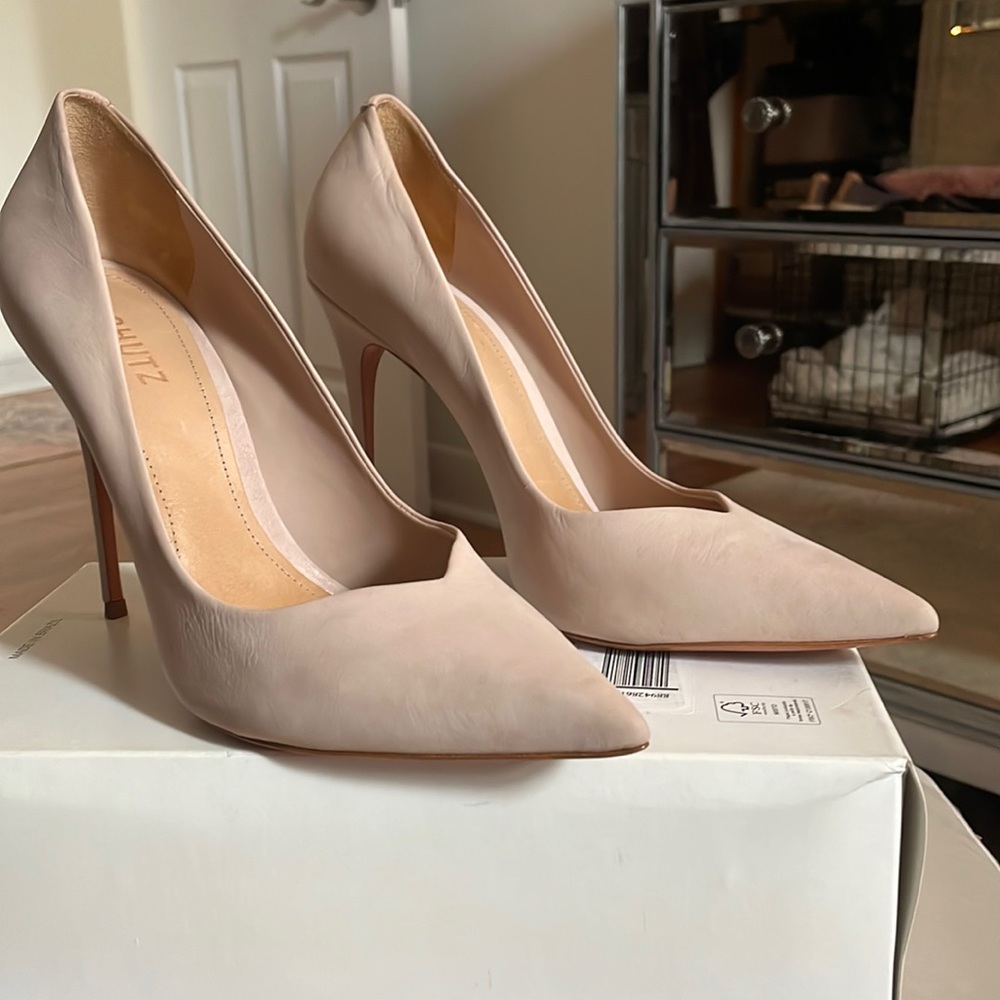 Schutz Bellini nubuck leather - brand new/ never been worn